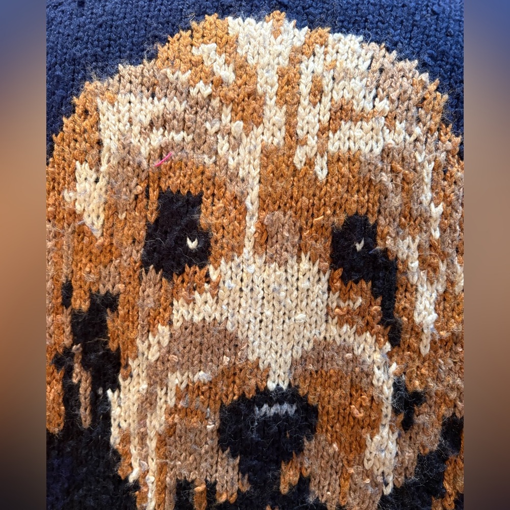 Anthropologie The Jesse Dog Icon Cardigan Sweater by Pilcro♥️Too Cute♥️❤️ - Picture 5 of 10